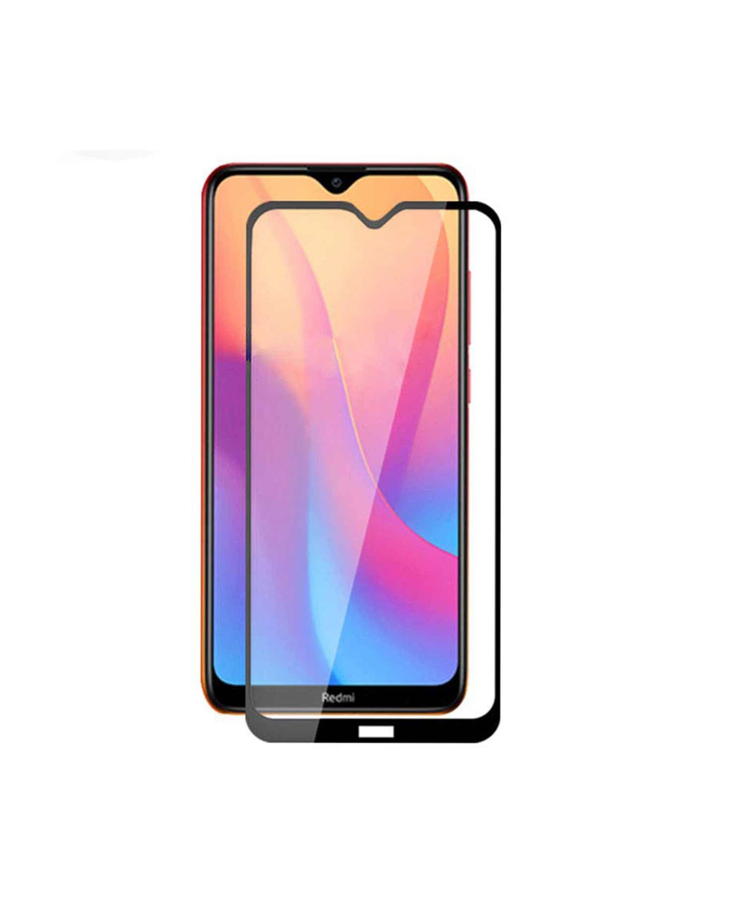 گلس فول تمام چسب موبایل شیائومی Xiaomi Redmi 8A