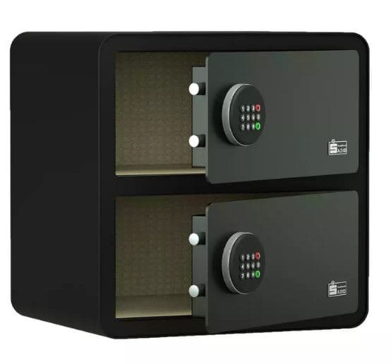 سیف باکس خانگی دیجیتال لمسی (گاوصندوق دوطبقه) مدل 430D لمسی