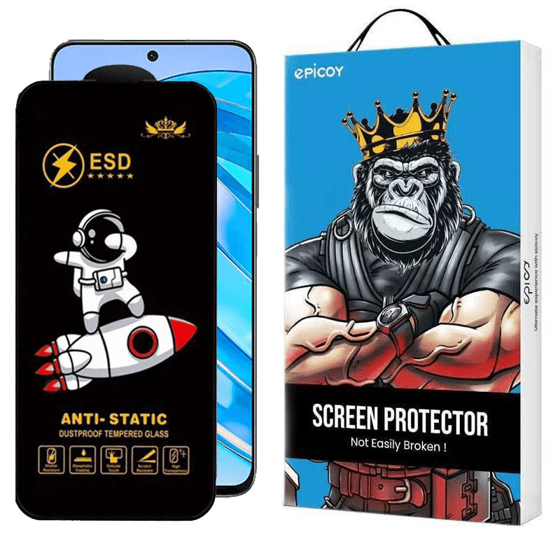 گلس محافظ صفحه نمایش نانو بلک اورجینال گوشی آنر Huawei Honor 10x lite