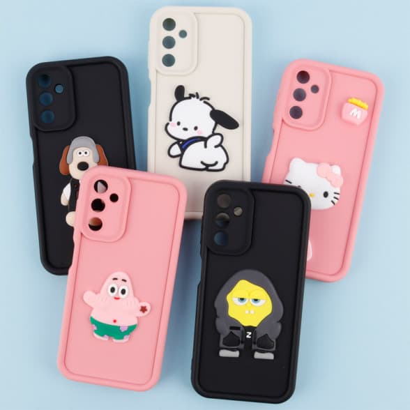 قاب سولید عروسکی برجسته Samsung A14