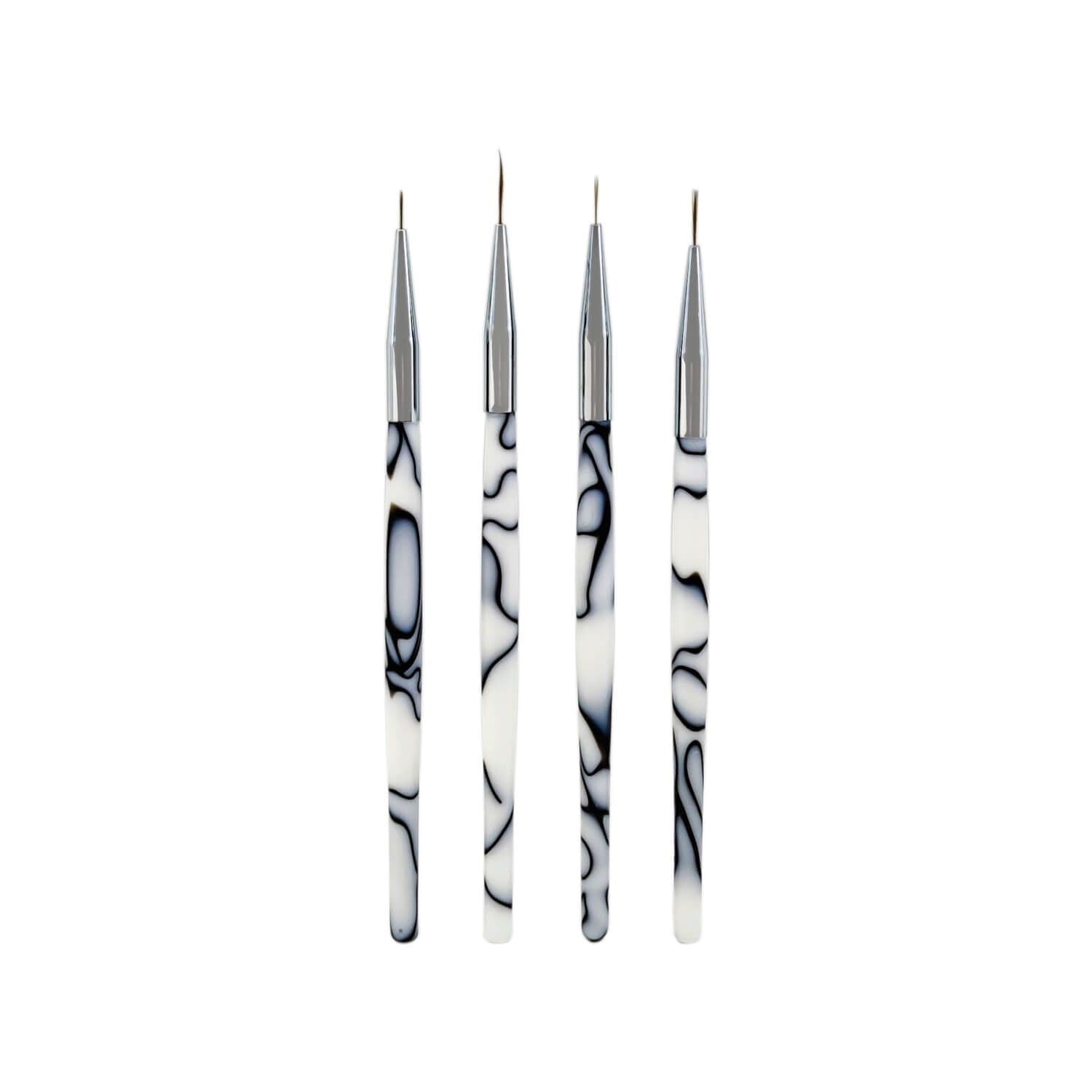 قلم طراحی ناخن بیوتی آرتیست مدل BA-3 بسته 4 عددی