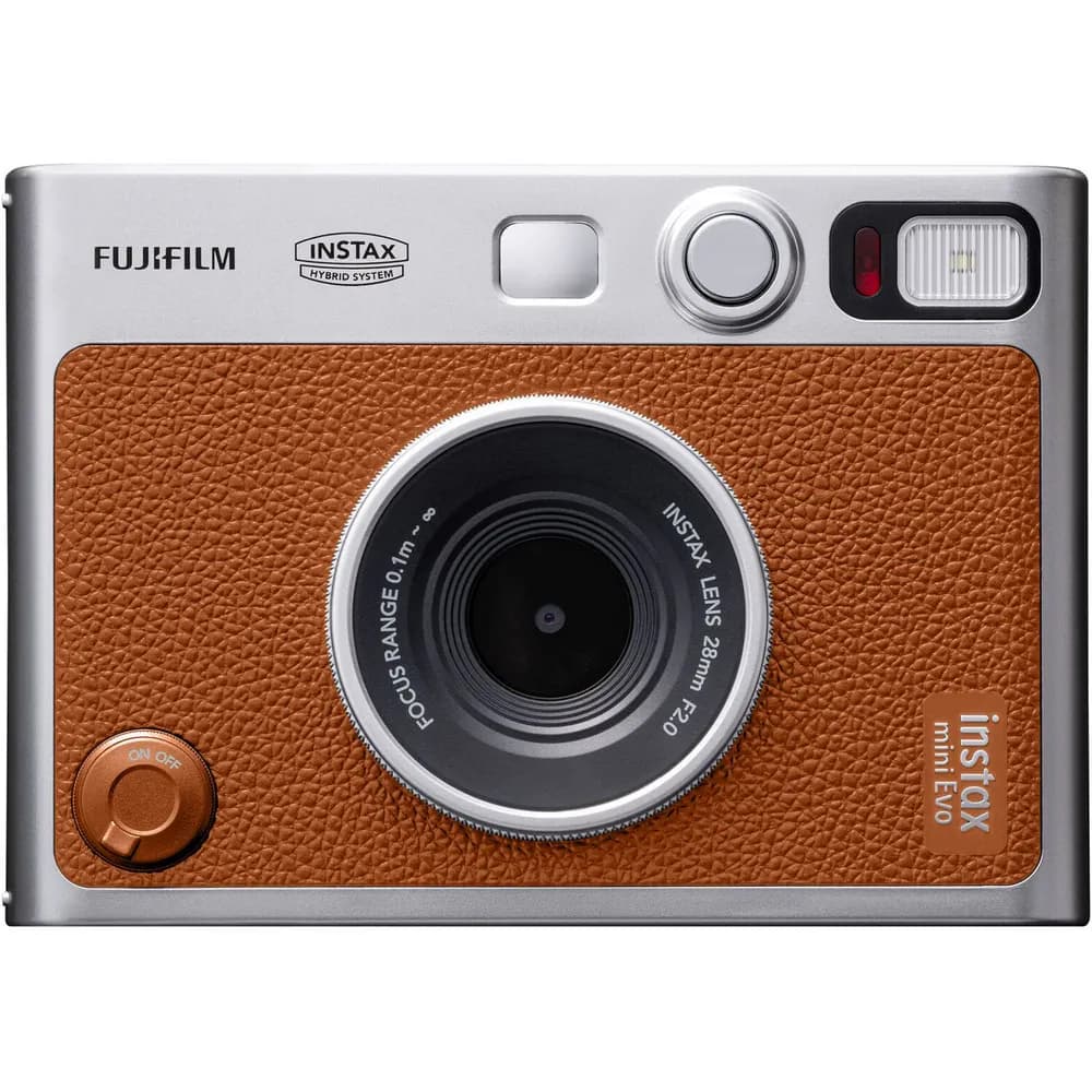 دوربين چاپ سريع fujifilm Instax Mini EVO قهوه ای