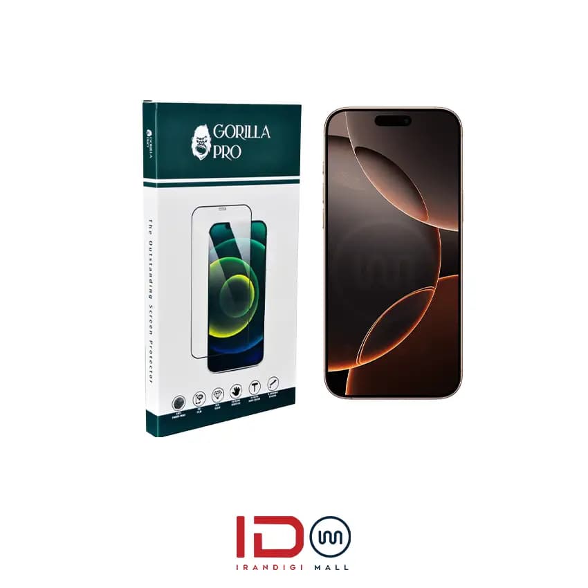 گلس و محافظ هیدروژلی (مات) نمایشگر گوشی اپل مدل iPhone 16 Pro Max