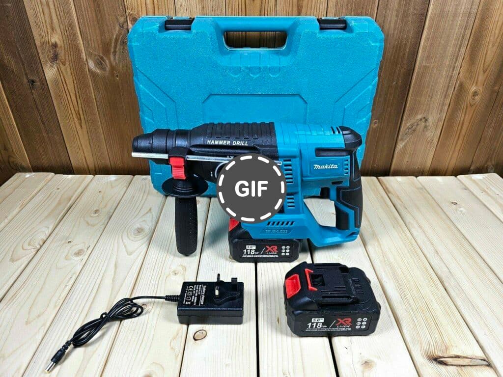 دریل بتن کن شارژی براشلس طرح ماکیتا مدل CRH