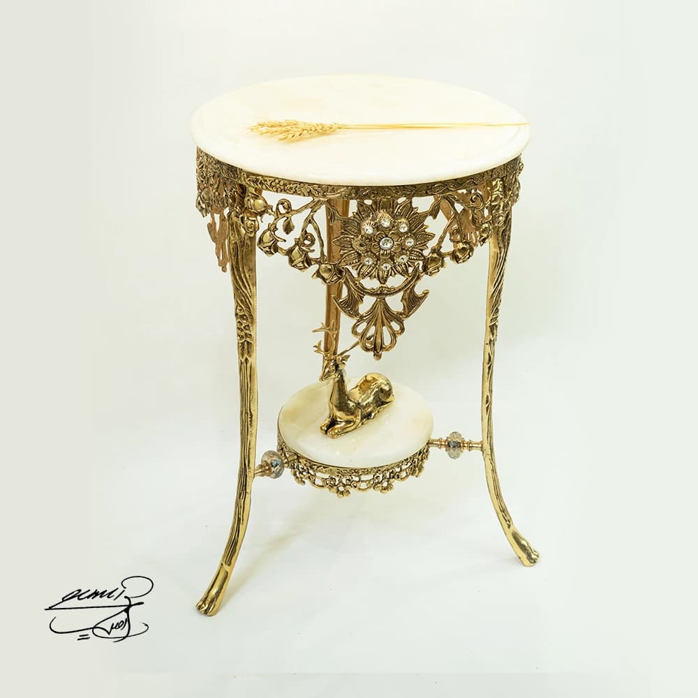 میز برنزی کد 0113