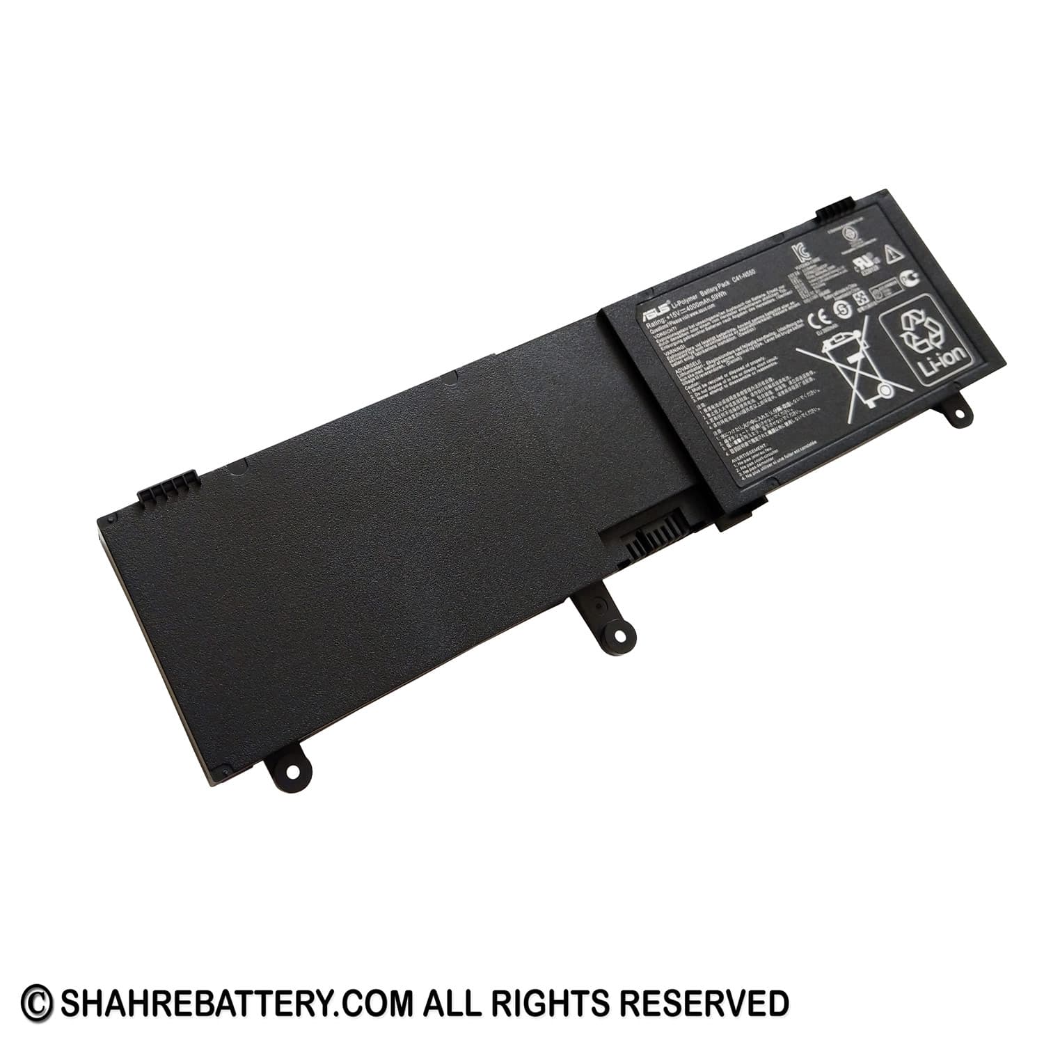 باتری اورجینال لپ تاپ ایسوس Asus N550 G550 C41-N550