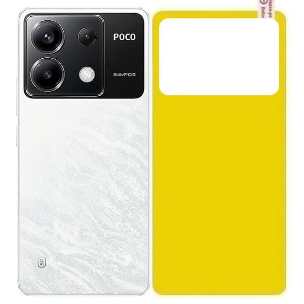 برچسب محافظ پشت گوشی شیائومی XIAOMI POCO X6 5G