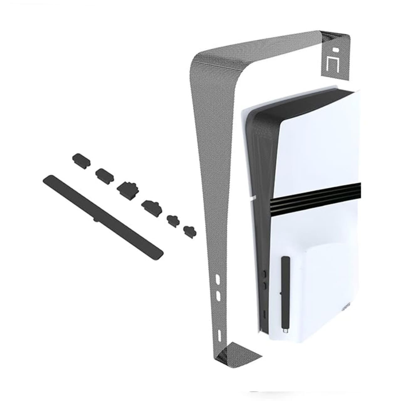 محافظ گرد و غبار و ضد خش PS5 Pro آی پگا مجموعه 8 عددی