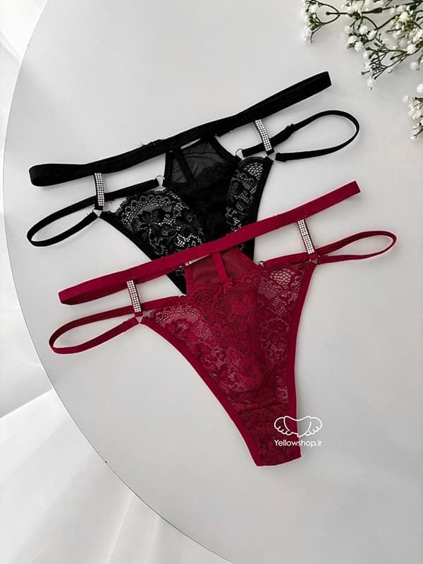 شورت بکلس فانتزی توری cottonhill زنانه 23062