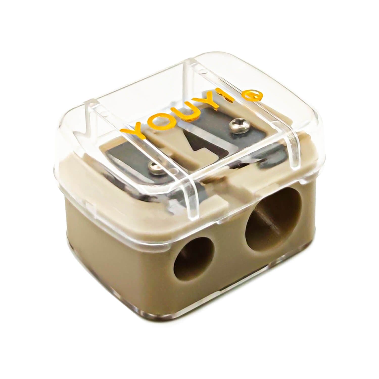 تراش آرایشی دوقلو یووی مدل 2T - خاکی