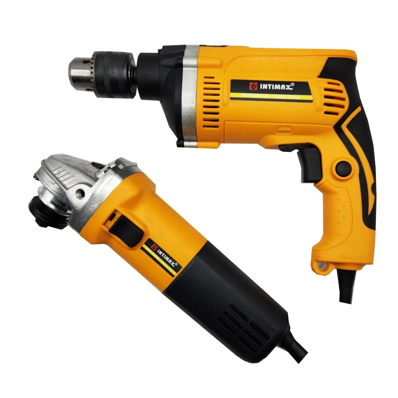 پک دو عددی دریل1300 وات و مینی فرز 1400 وات اینتی مکس مدل 0904