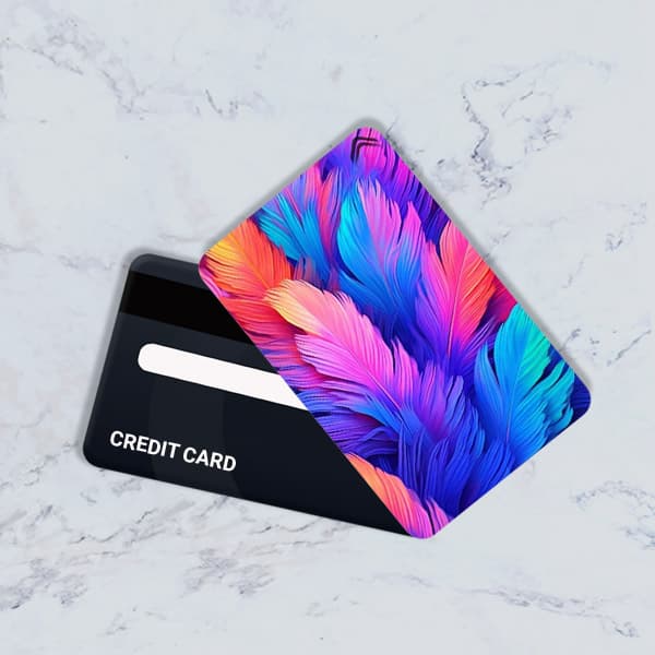 استیکر کارت بانکی مدل بافت و پترن کد CAD830-K