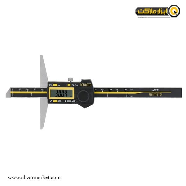 کولیس عمق سنج دیجیتال آسیمتو 150 میلی متر مدل 7-06-327