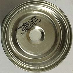 رنگ ربعی طوسی آینه