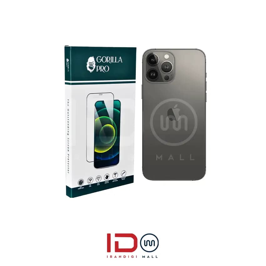 گلس و محافظ هیدروژلی (مات) بدنه گوشی اپل مدل iPhone 13 Pro Max