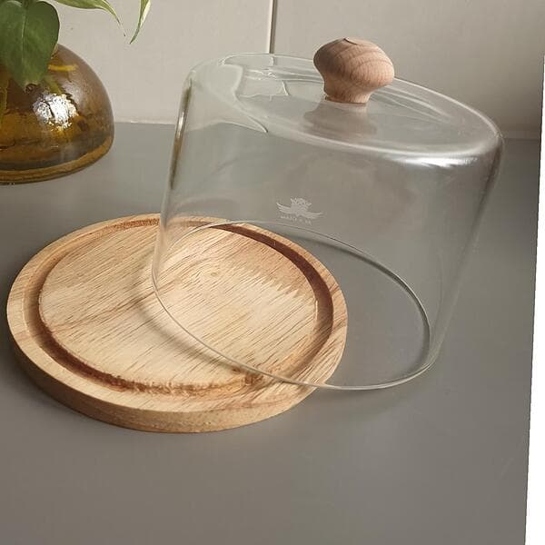 کره خوری پیرکس دربدار مدل ms glass