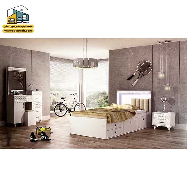 سرویس خواب یک نفره مدل آراکس کد BTS98