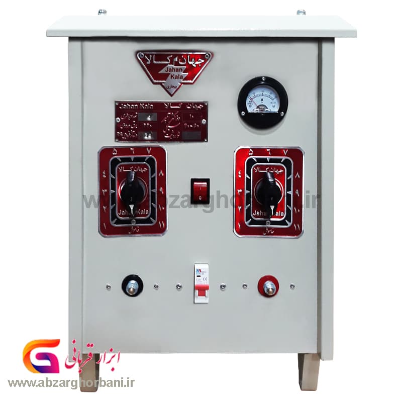 دستگاه شارژ باطری جهان کالا 4 عددی 20 آمپر