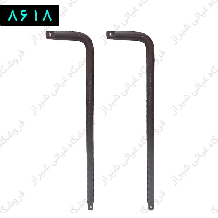 دسته بکس ال 1/2 فولادی 45 سانت