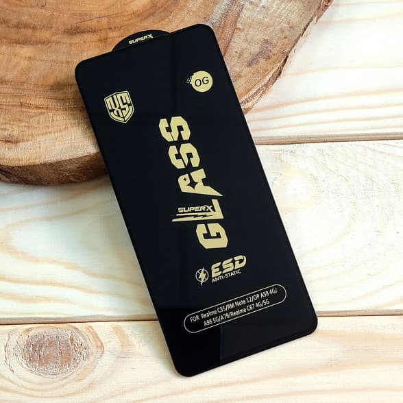 گلس Super X ESD برند OG مدل Realme C55 / C65 / C67