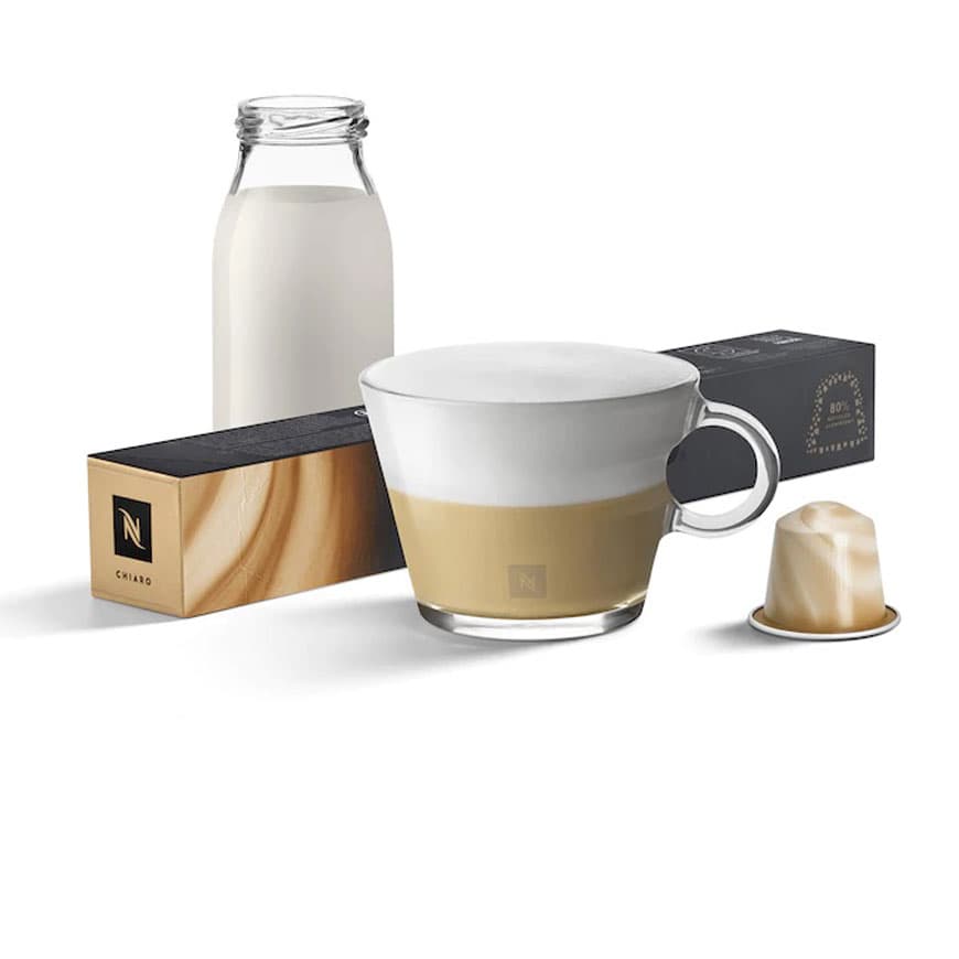 کپسول قهوه نسپرسو طعم chiaro بسته ۱۰ عددی