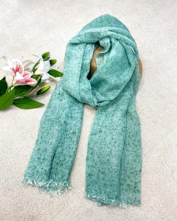 شال نخی کنفی آبرنگی