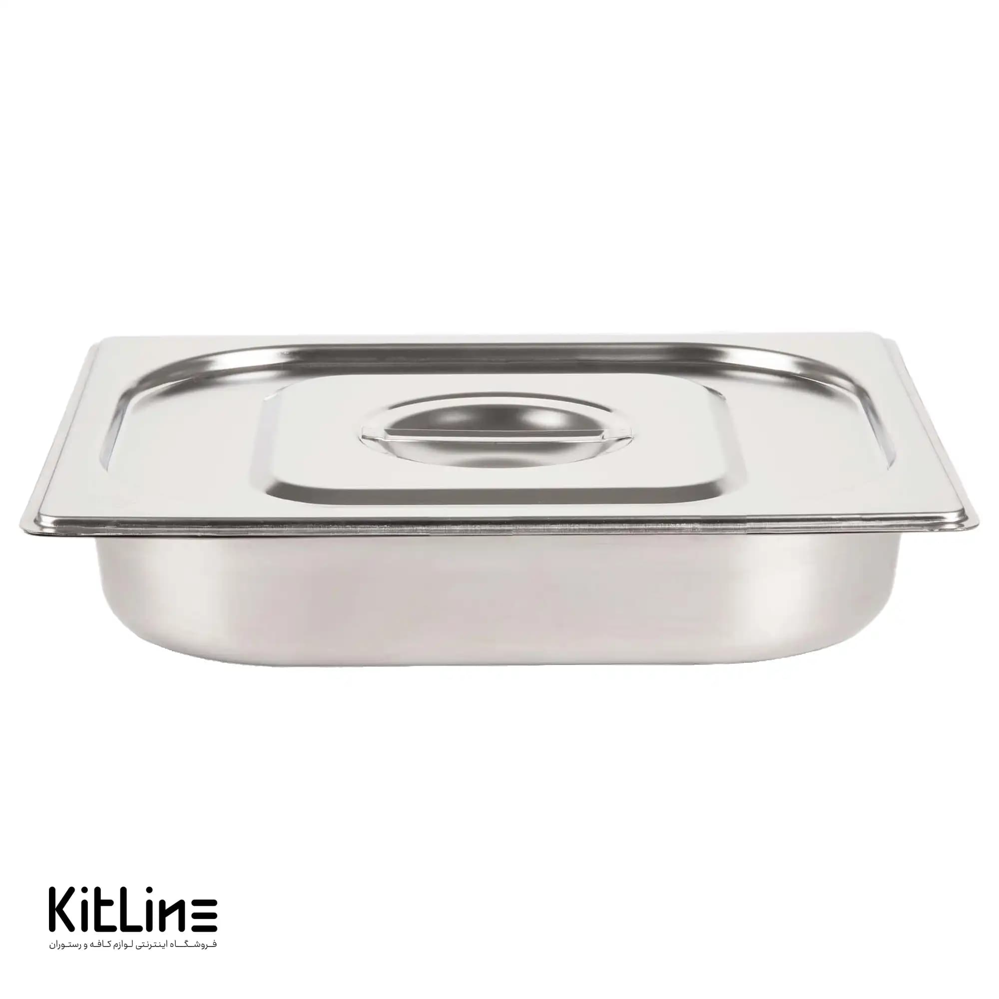 بن ماری ۱/۲ استیل عمق ۶.۵ همراه با درب