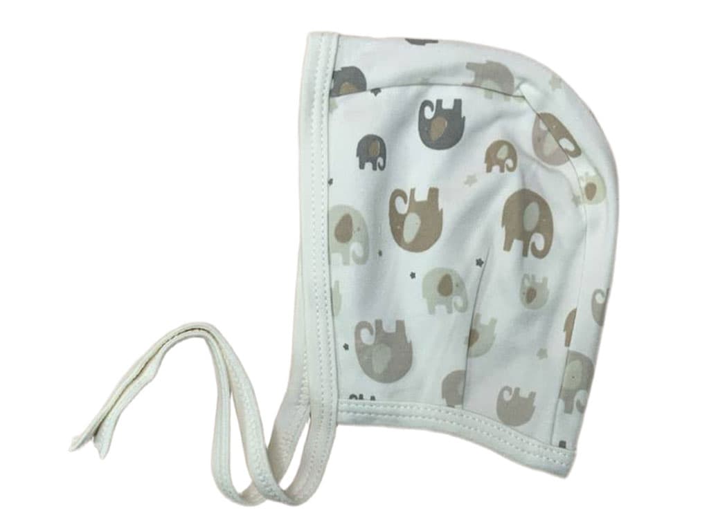 کلاه بندی نوزادی طرح فیل baby 4 life