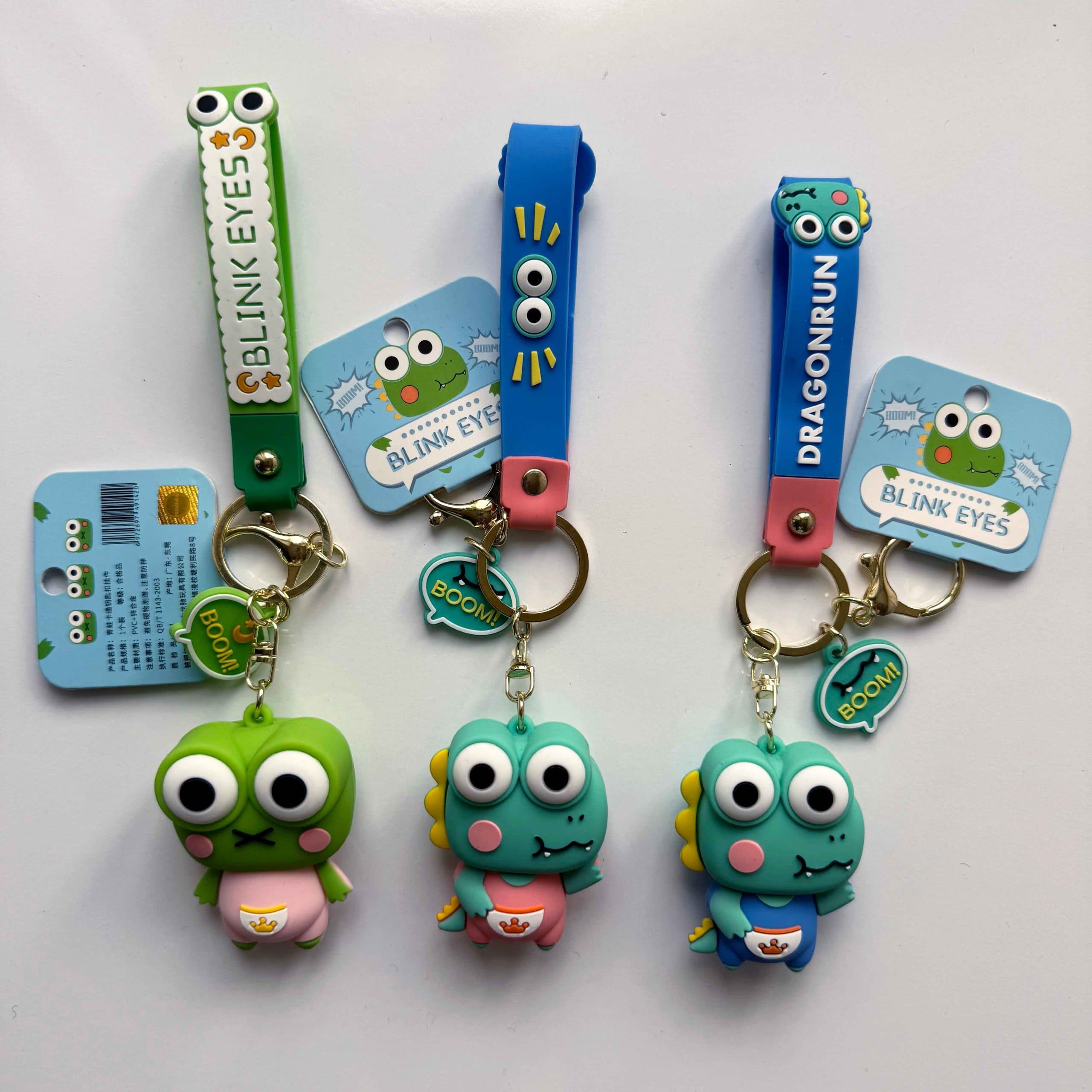 جاکلیدی قورباغه چشم فنری