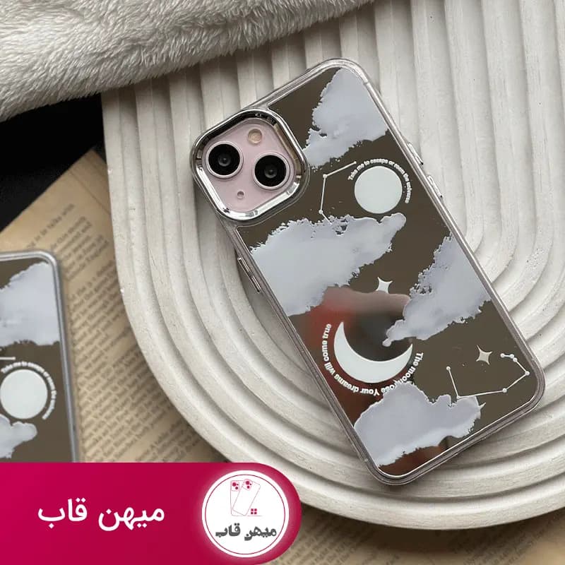 قاب گوشی آیفون ماه و صور فلکی - کد (۱۱۳۲۶)