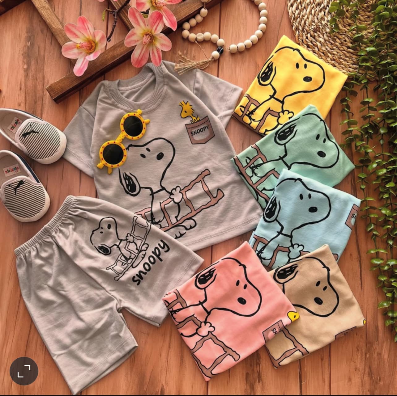 تیشرت شلوارک اسنوپی000