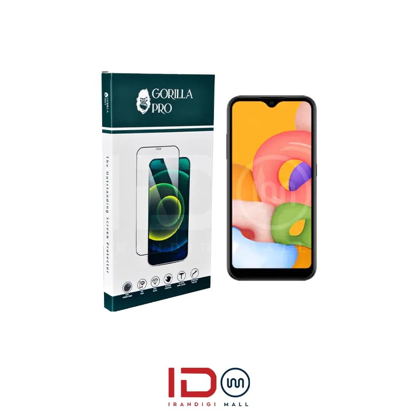 گلس و محافظ هیدروژلی (شفاف) نمایشگر گوشی سامسونگ مدل Galaxy A01s