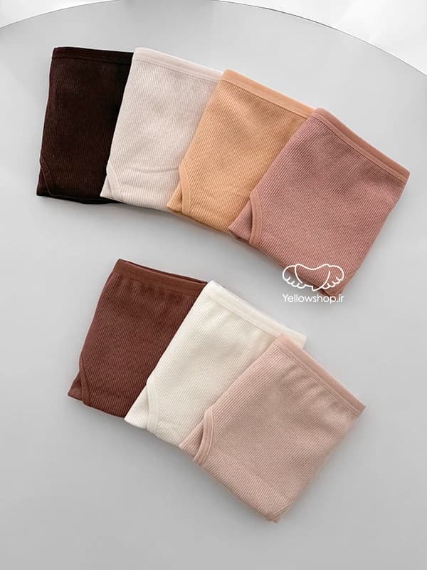 شورت کبریتی ریز اسلیپ زنانه کوزا KOZA قواره بزرگ پک هفت تایی کد 21238