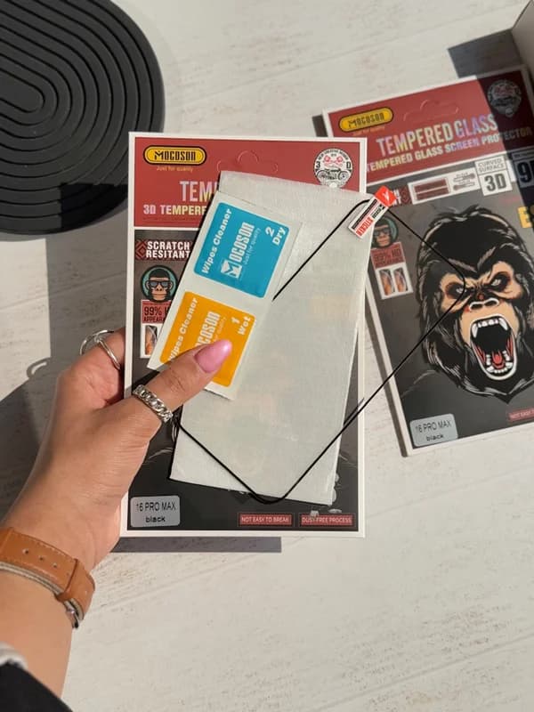 گلس گوشی آیفون شیشه ای برند MOCOSON