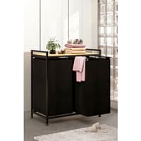 نظم دهنده حمام سبد رخت چرک بینو Bn3496 مشکی