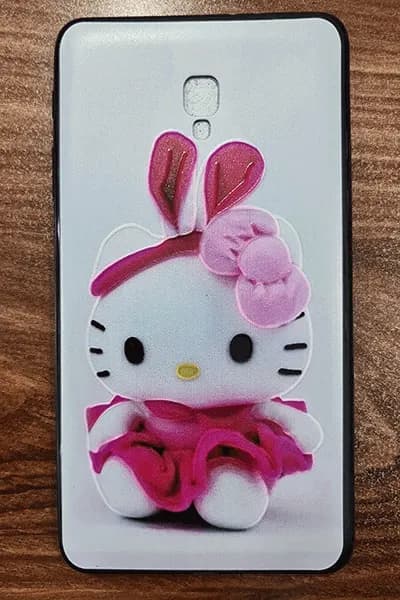 قاب طرح دار تبلت سامسونگ TAB A 8.0 SM-T380 / T385 / T387 طرح کیتی