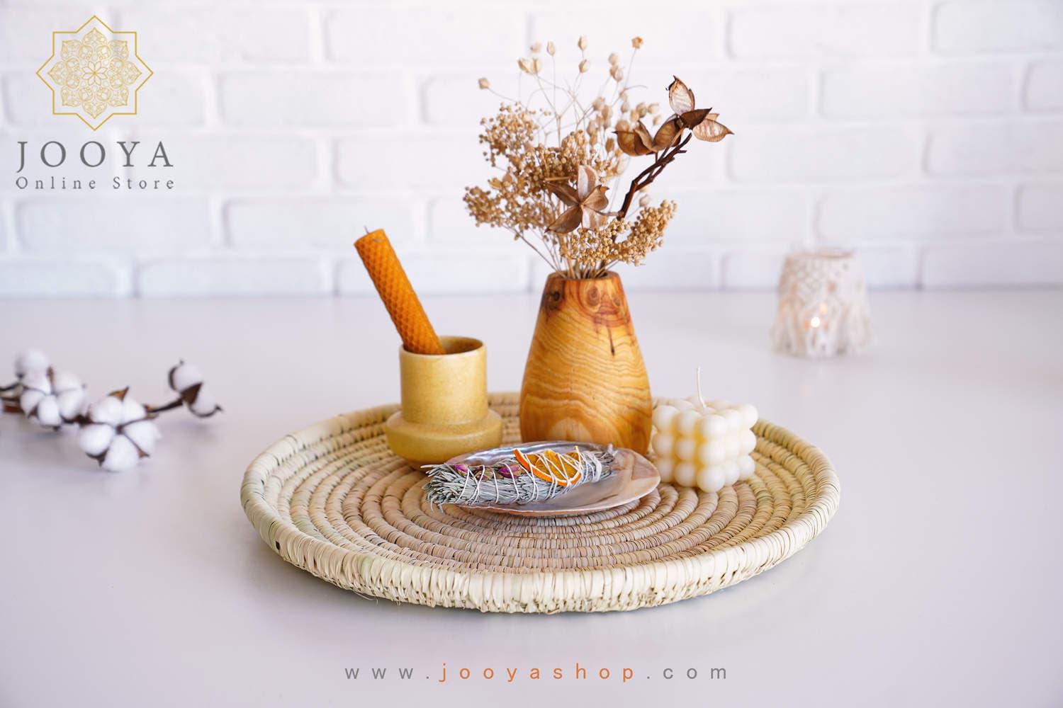 سینی حصیربافی رافا