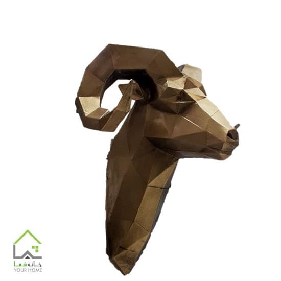 دیوارکوب کله قوچ گرافیکی