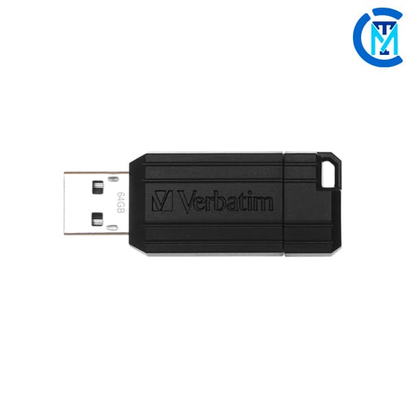 فلش مموری ورباتیم مدل PinStripe USB Drive ظرفیت 64 گیگابایت