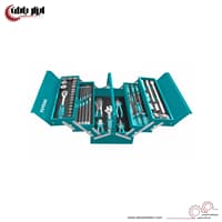 ست جعبه ابزار 108 پارچه توتال مدل THTCS121081