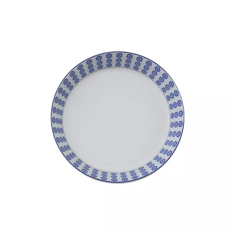 بشقاب تخت چینی زرین فرم اس ریچل (سایز 18)