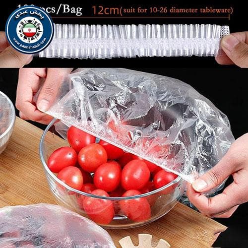 کاور پلاستیکی غذا 100 عددی