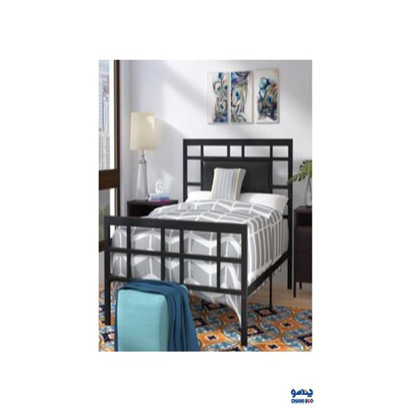 تخت خواب فلزی تک نفره DS مدل M6