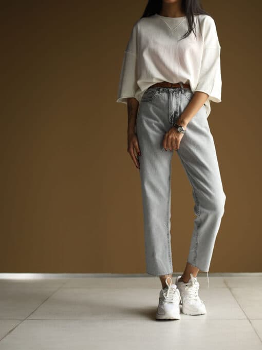 شلوار جین مام TJ_15898