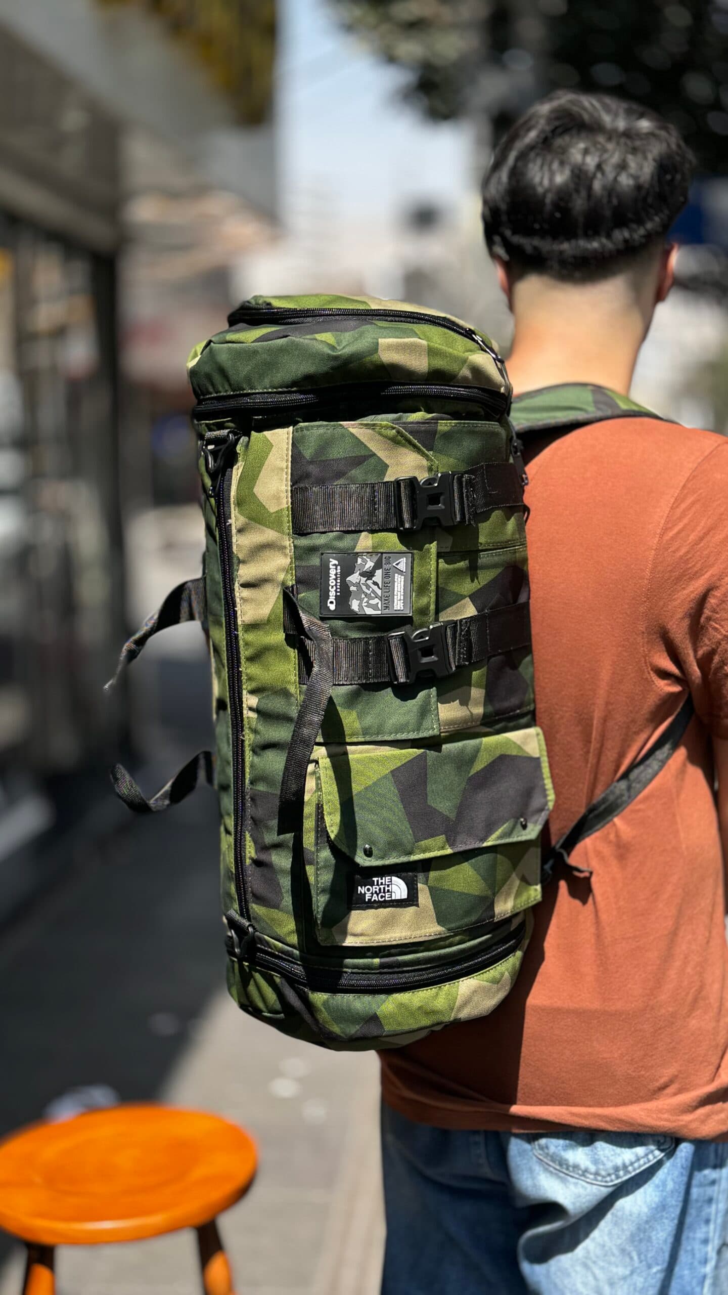 ساک ورزشی د نورث فیس مدل ارتشی کد 1040