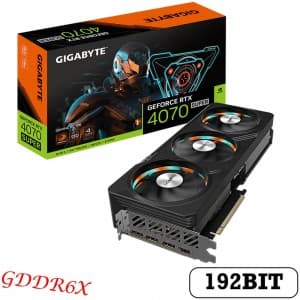 کارت گرافیک گیگابایت مدل GeForce RTX 4070 SUPER GAMING 12GB OC
