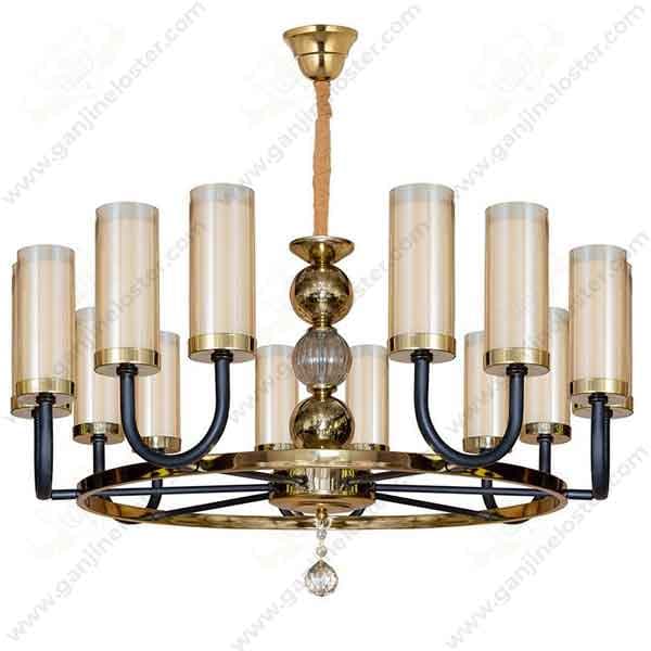 لوستر 14 شاخه مدرن مدل پانیا