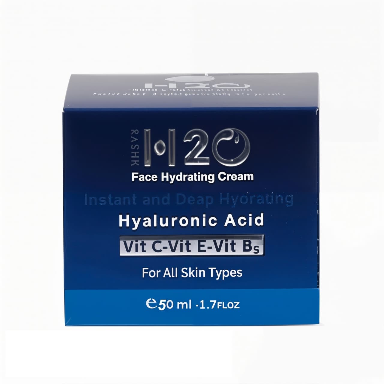 کرم آبرسان صورت H2O RASHK مدل آبرسان عمیق حجم 50 میلی لیتر