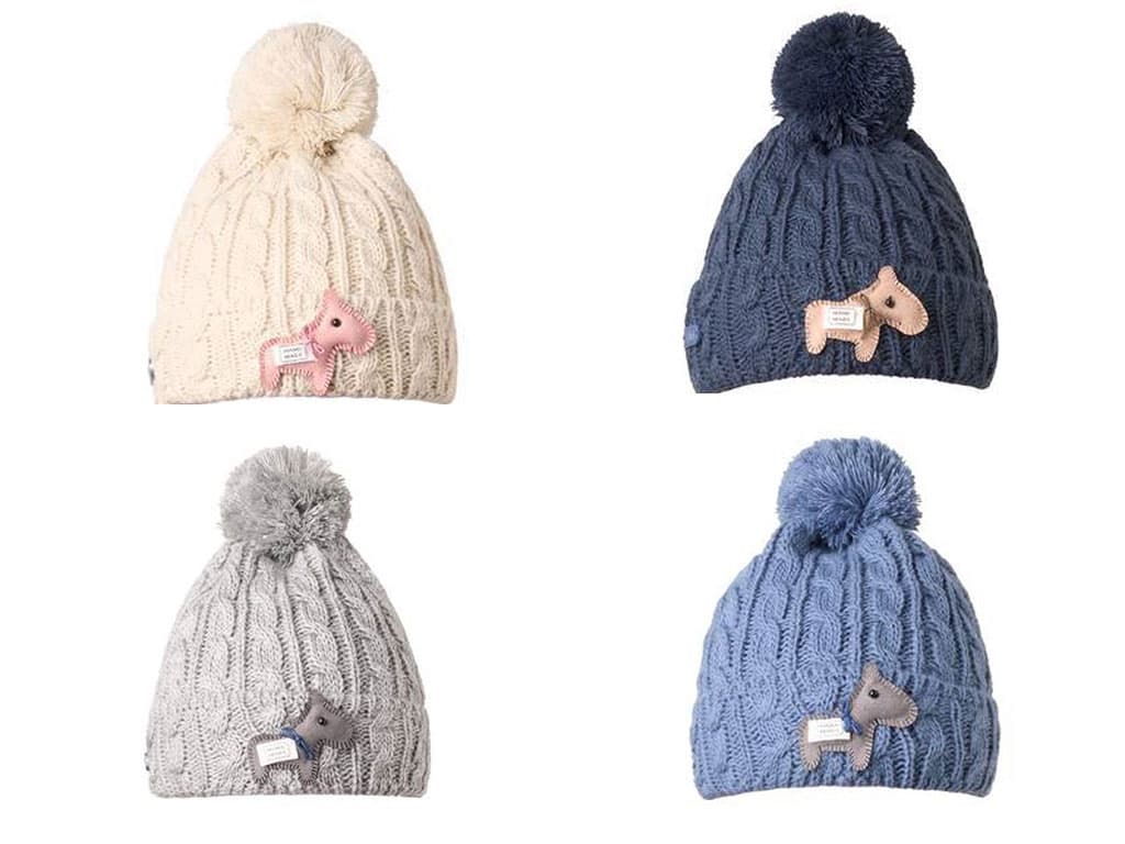 کلاه بافت لبه دوبل تک پوم آی کلیک Icilek