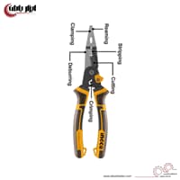 انبر دم باریک فوق حرفه ای 8 اینچ صنعتی اینکو HMFLNP28200